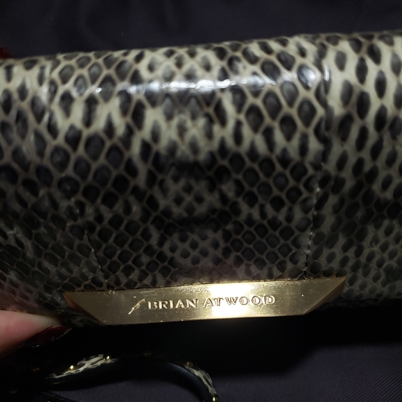 Brian Atwood Snake skin wristlet - Picture 8 of 13